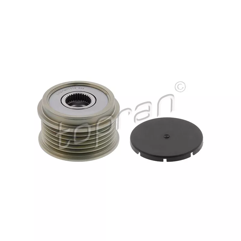 Poulie roue libre, alternateur TOPRAN 114 525