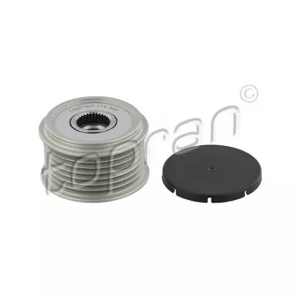 Poulie roue libre, alternateur TOPRAN 114 569