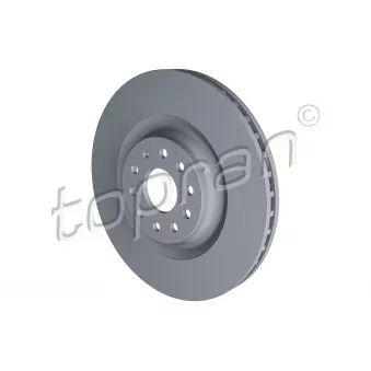 Jeu de 2 disques de frein avant TOPRAN 114 839