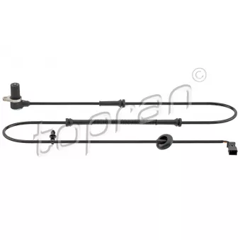 Capteur, vitesse de roue TOPRAN 115 251