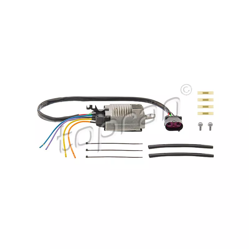 Commande, ventilateur électrique (refroidissement du moteur) TOPRAN 115 275