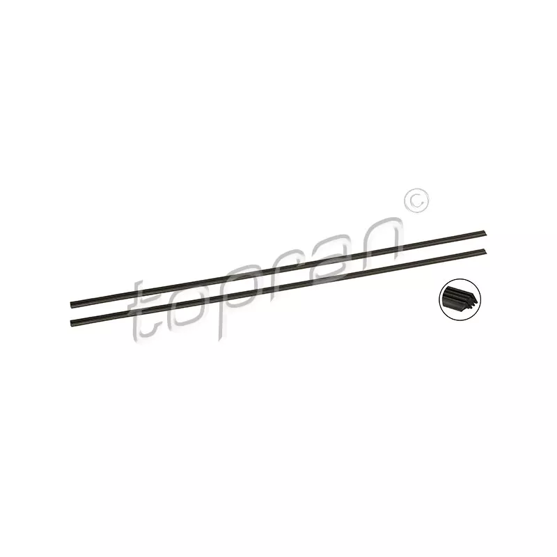Kit balais d'essuie-glace TOPRAN 115 281