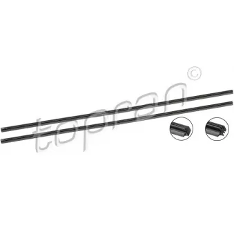 Kit balais d'essuie-glace TOPRAN 115 284