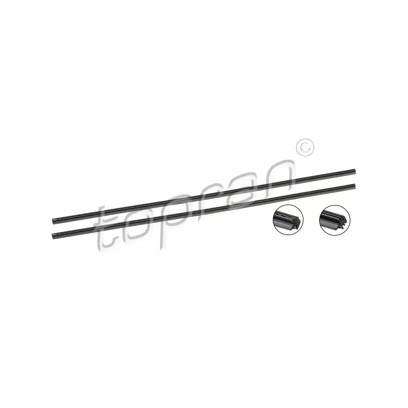 Kit balais d'essuie-glace TOPRAN 115 284