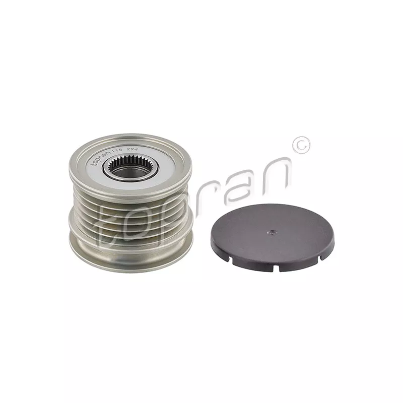 Poulie roue libre, alternateur TOPRAN 115 294