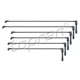 Kit de câbles d'allumage TOPRAN 115 336