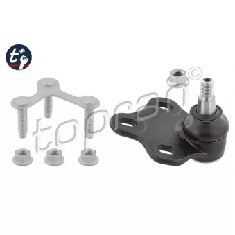 Rotule de suspension avant droit TOPRAN 115 358