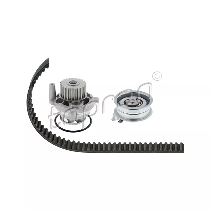 Pompe à eau + kit de courroie de distribution TOPRAN 115 432