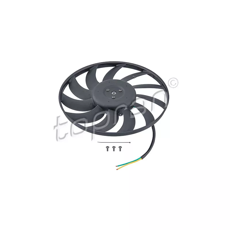 Ventilateur, refroidissement du moteur TOPRAN 115 545