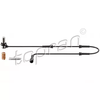 Capteur, vitesse de roue TOPRAN 115 600