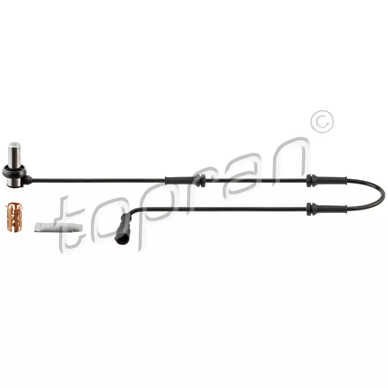 Capteur, vitesse de roue TOPRAN 115 600