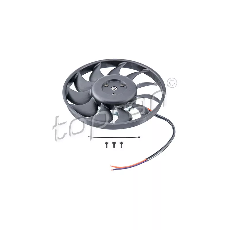 Ventilateur, refroidissement du moteur TOPRAN 115 762