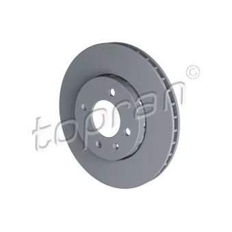 Jeu de 2 disques de frein avant TOPRAN 115 930