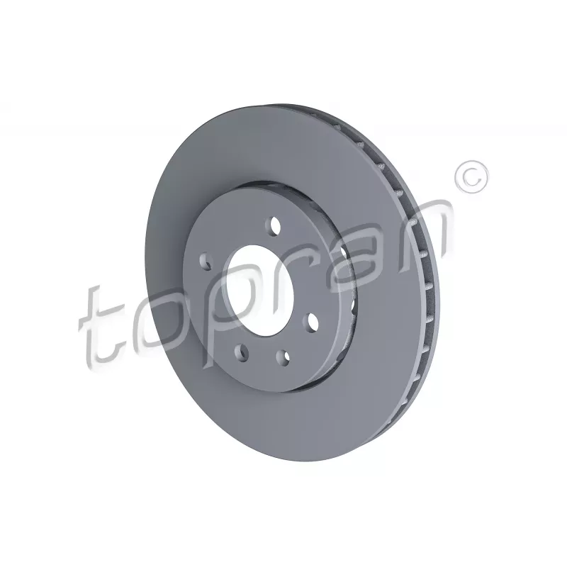Jeu de 2 disques de frein avant TOPRAN 115 930