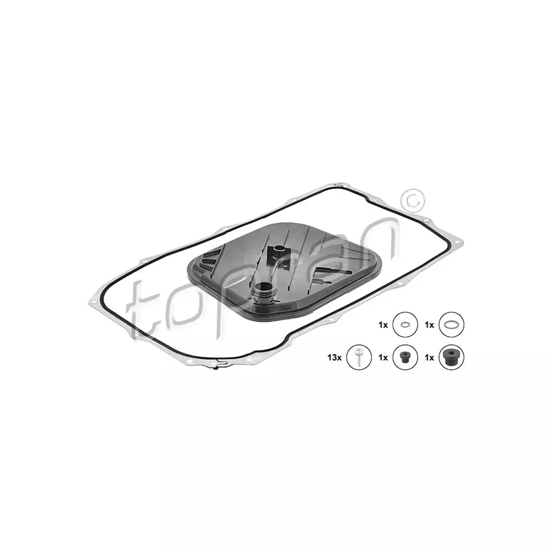 Kit de filtre hydraulique, boîte automatique TOPRAN 116 161
