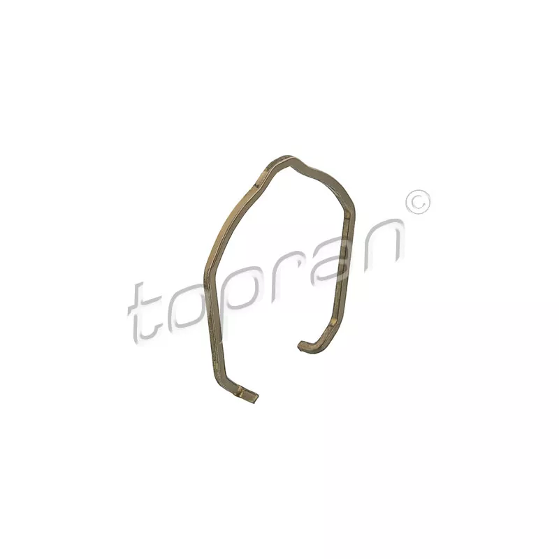 Bride de fixation, gaine de suralimentation TOPRAN 116 333