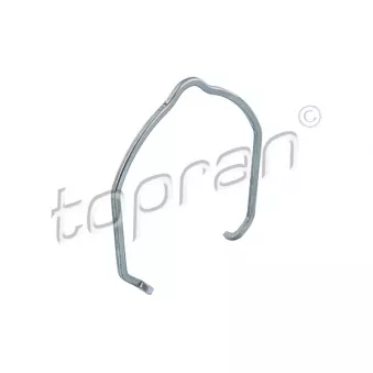 Bride de fixation, gaine de suralimentation TOPRAN 116 334