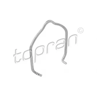 Bride de fixation, gaine de suralimentation TOPRAN 116 336