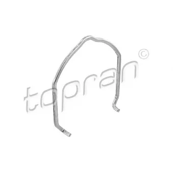 Bride de fixation, gaine de suralimentation TOPRAN 116 339