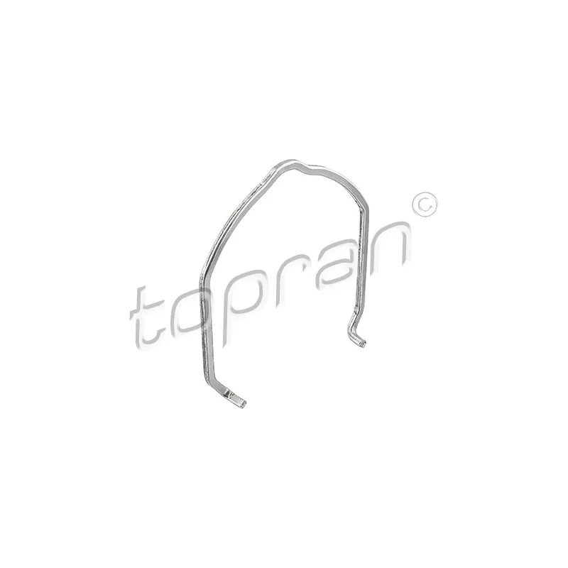 Bride de fixation, gaine de suralimentation TOPRAN 116 339
