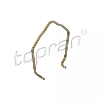 Bride de fixation, gaine de suralimentation TOPRAN 116 340