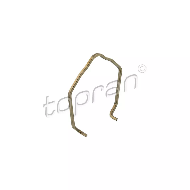 Bride de fixation, gaine de suralimentation TOPRAN 116 340
