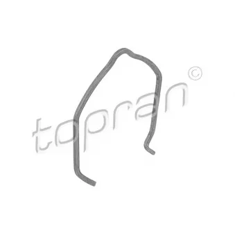 Bride de fixation, gaine de suralimentation TOPRAN 116 341