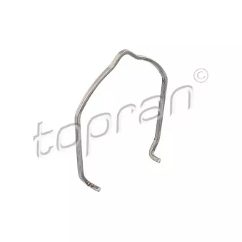 Bride de fixation, gaine de suralimentation TOPRAN 116 356