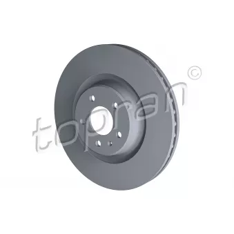 Disque de frein TOPRAN 116 389