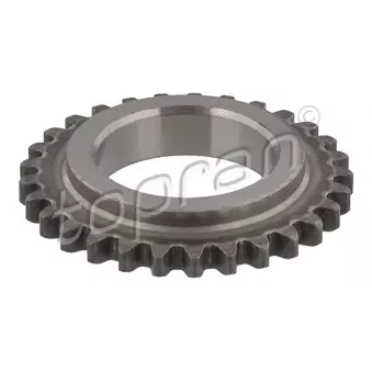 Roue dentée, vilebrequin TOPRAN 116 421