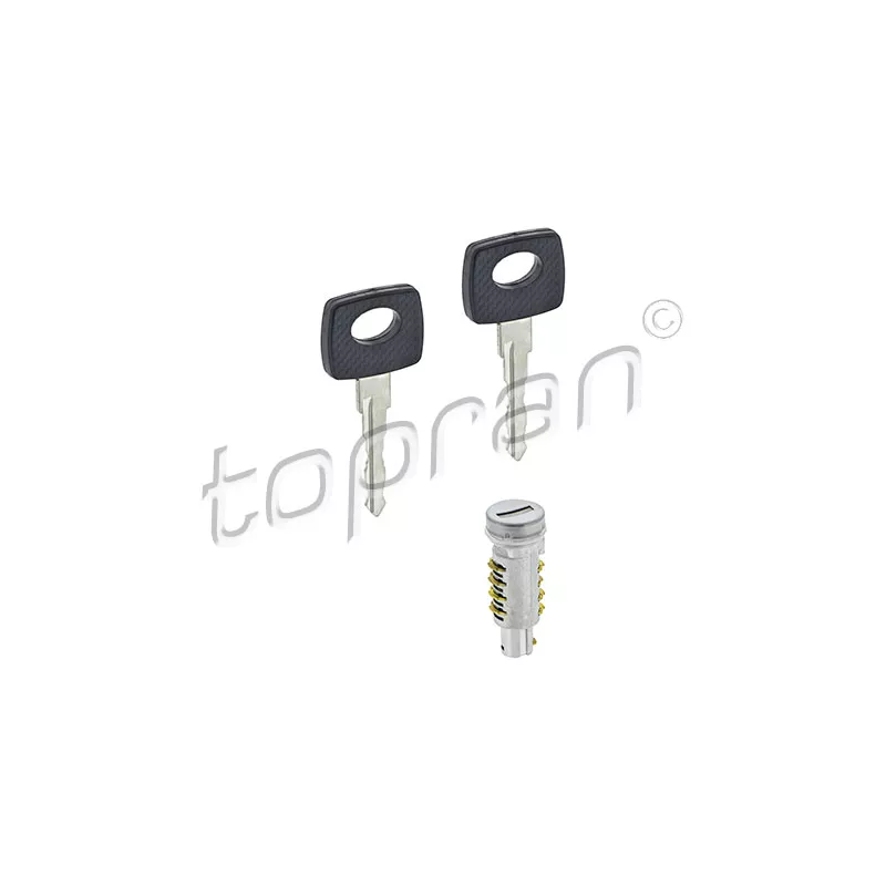 Cylindre de serrure TOPRAN 116 633