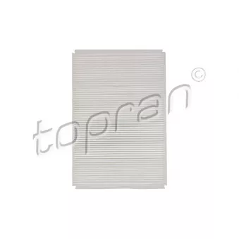Filtre, air de l'habitacle TOPRAN 116 694