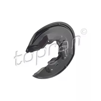 Déflecteur, disque de frein arrière droit TOPRAN 116 823