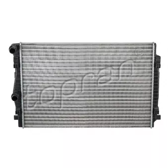 Radiateur, refroidissement du moteur TOPRAN 117 031