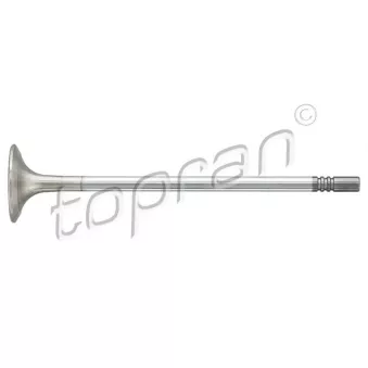 Soupape d'échappement TOPRAN 117 107