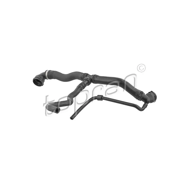 Durite de radiateur TOPRAN 117 426