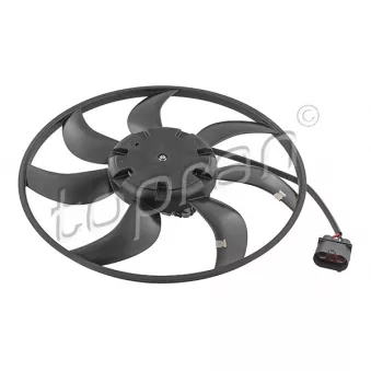 Ventilateur, refroidissement du moteur TOPRAN 117 457
