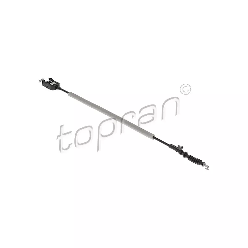 Tirette à câble, verouillage porte TOPRAN 117 460