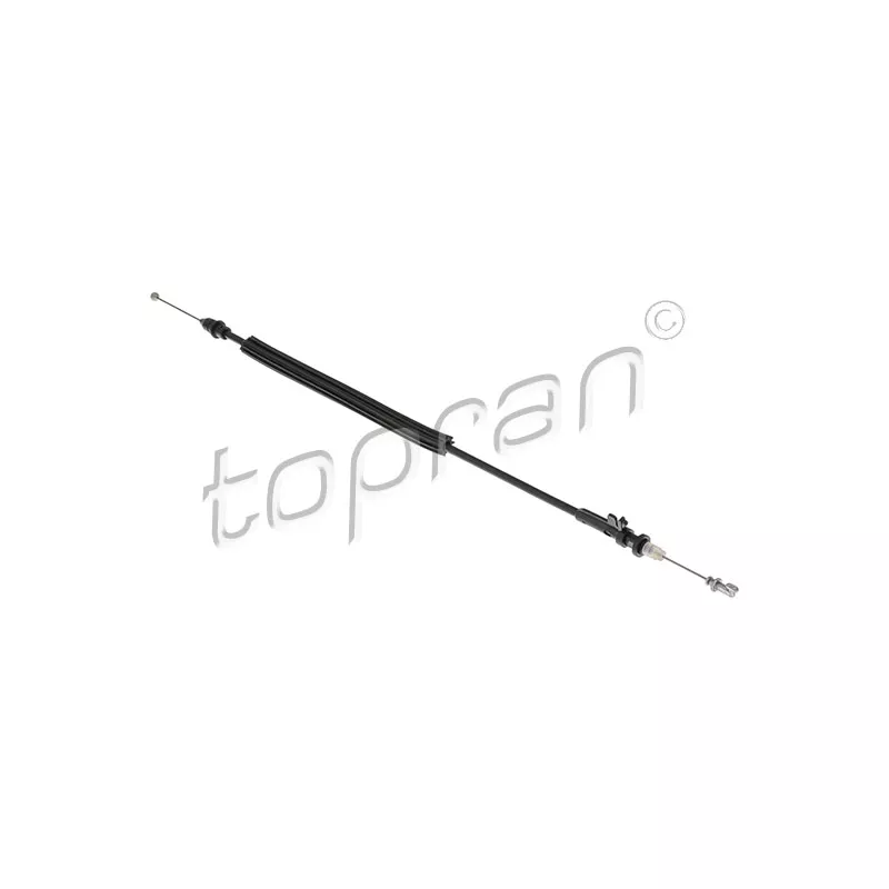 Tirette à câble, verouillage porte TOPRAN 118 377