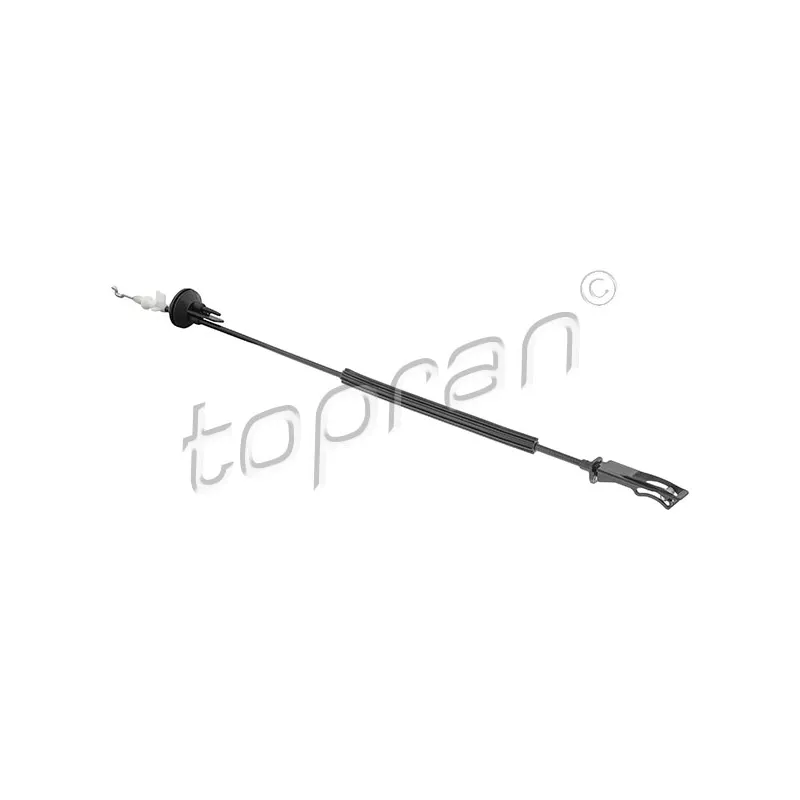 Tirette à câble, déverrouillage porte TOPRAN 118 390