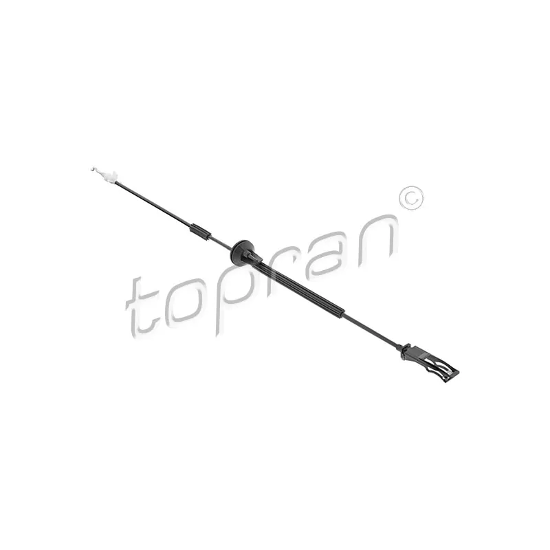 Tirette à câble, déverrouillage porte TOPRAN 118 394