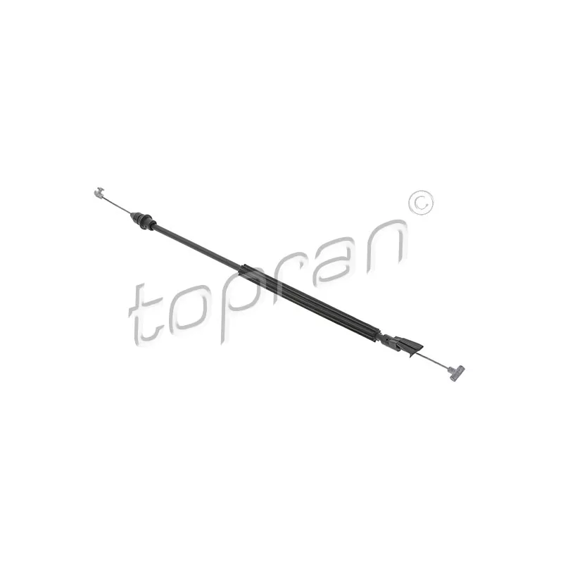 Tirette à câble, déverrouillage porte TOPRAN 118 546