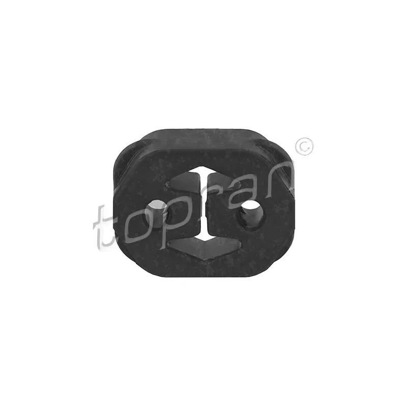 Support, silencieux TOPRAN 118 736