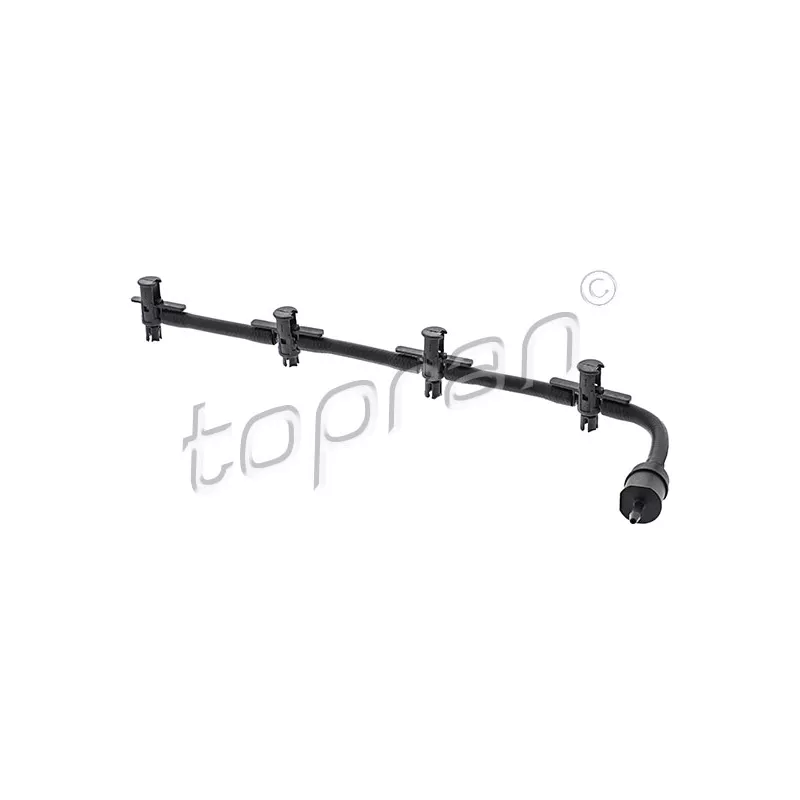 Tuyau, carburant de fuite TOPRAN 118 965