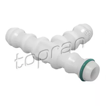 Pièce de jonction, tuyauterie d'eau de nettoyage TOPRAN 119 115