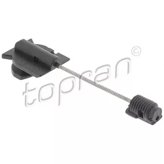 Tirette à câble, déverrouillage porte TOPRAN 119 604