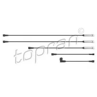 Kit de câbles d'allumage TOPRAN 202 519