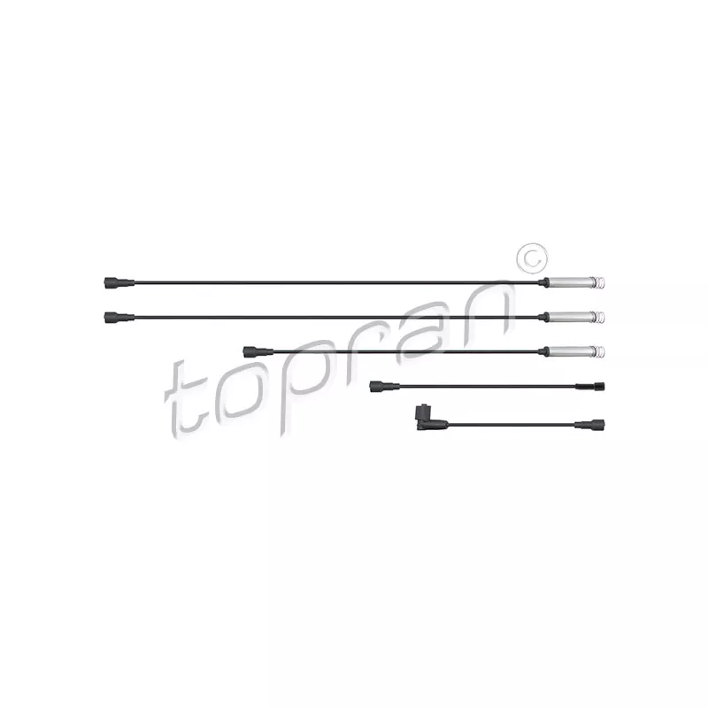 Kit de câbles d'allumage TOPRAN 202 519