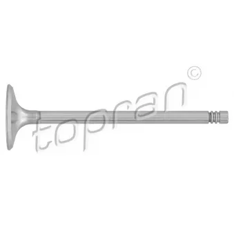 Soupape d'admission TOPRAN 205 156