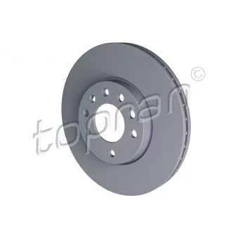 Jeu de 2 disques de frein avant TOPRAN 205 524